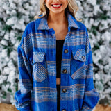 Royal Plaid Shacket