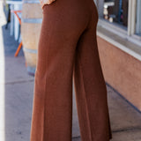 Copper Lurex Knit Pant