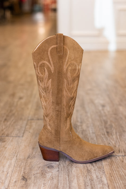 HOWDY WESTERN SUEDE BOOT