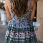 PRINT PERFECTION CORSET DRESS