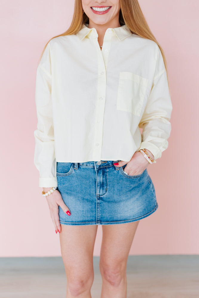 Z SUPPLY: LISETTE POPLIN TOP- PINEAPPLE PINA