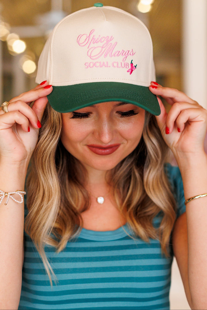 Spicy Margs Social Club Vintage Trucker Hat