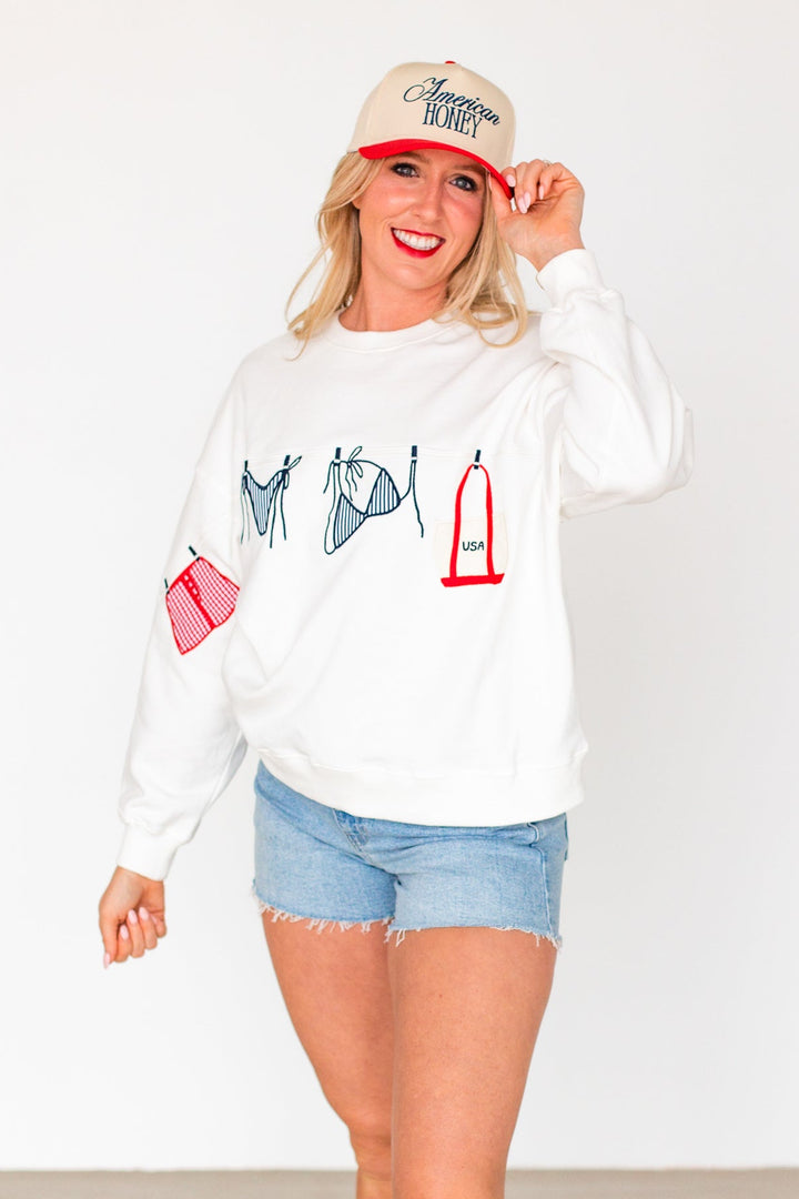 ALL AMERICAN SUMMER ICON SWEATSHIRT