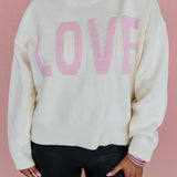 Sweet Pink Love Sweater