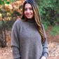 SOFTY NINI SWEATER: TAVERN TAUPE