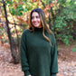 SOFTY NINI SWEATER: OLIVE