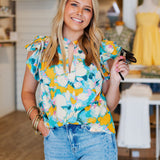 SUMMER SPLASH FLORALS TOP