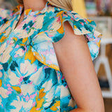 SUMMER SPLASH FLORALS TOP