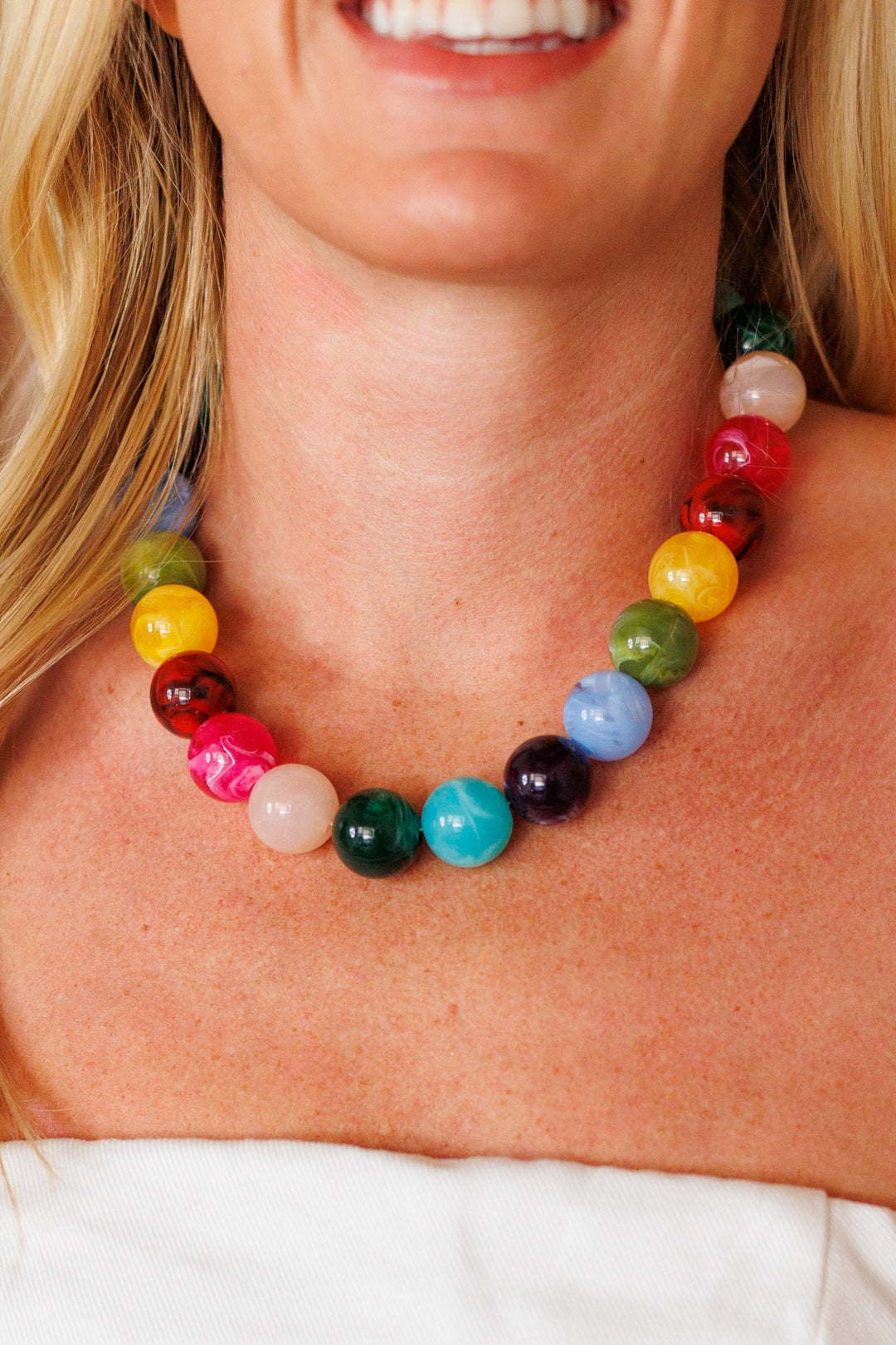 CELIA NECKLACE - MULTI MIX
