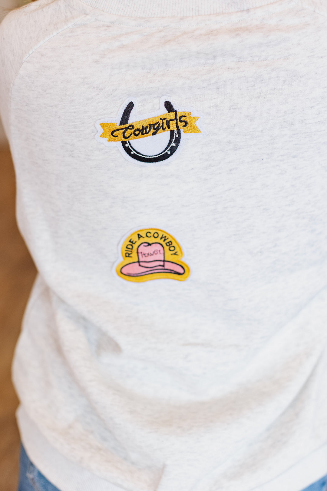 WESTERN PATCH SWEATSHIRT