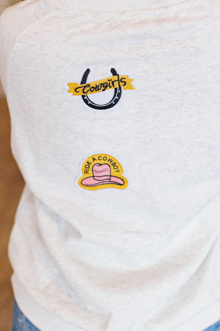 WESTERN PATCH SWEATSHIRT