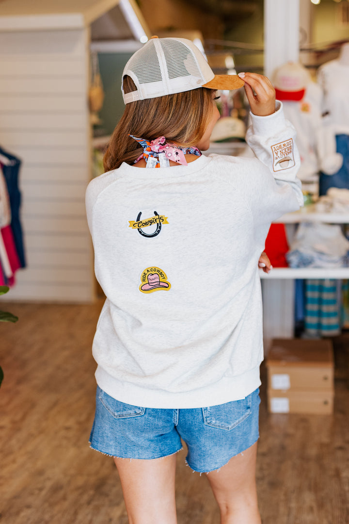 WESTERN PATCH SWEATSHIRT