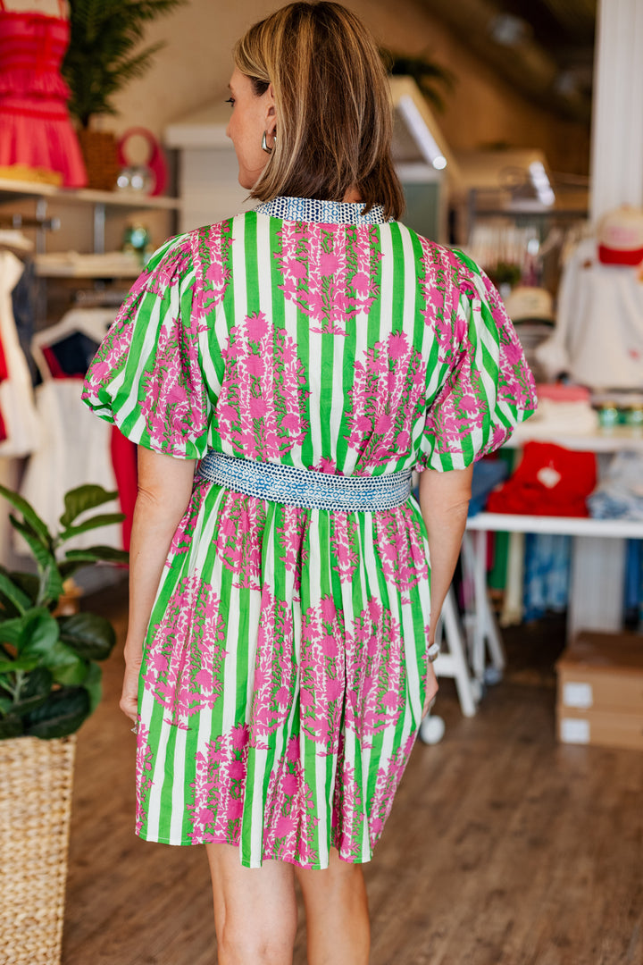 JASMINE PUFF SLEEVE DRESS