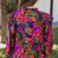 EVERYTHINGS ROSY FLORAL BLOUSE