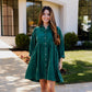 EVER MINE CORD BUTTON UP DRESS