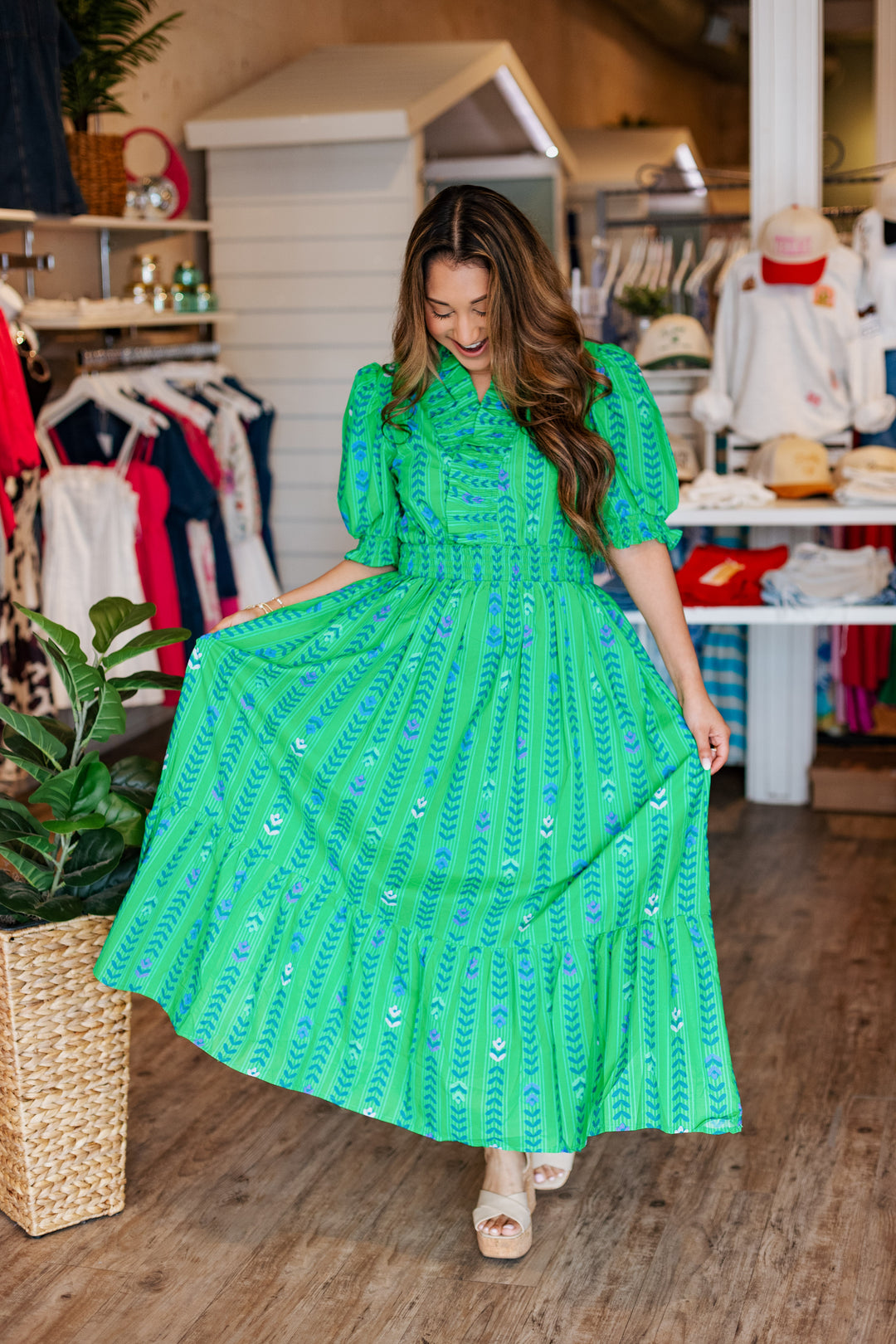 ARIEL FLORALS MAXI DRESS