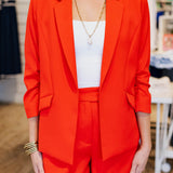 SWEET RED TOMATO BLAZER