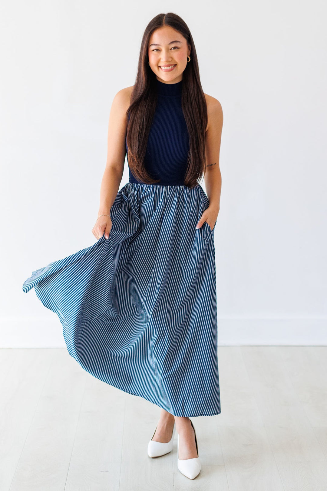 MIXED MEDIA MOCK NECK MIDI