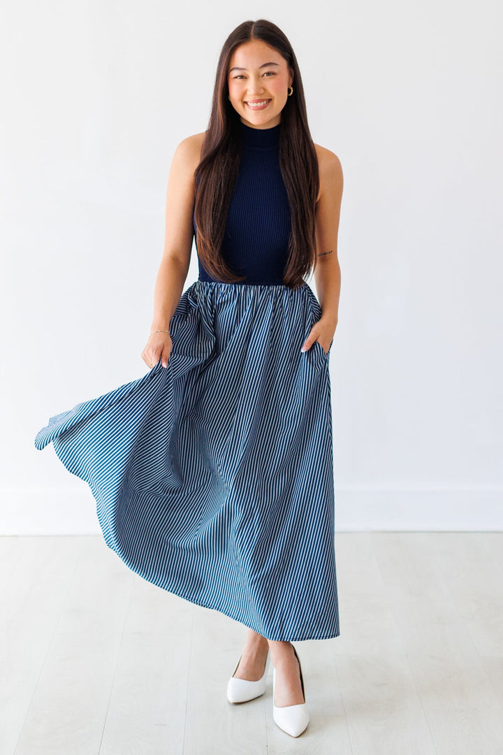 MIXED MEDIA MOCK NECK MIDI