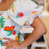 ON VACAY PRINT SUNDRESS