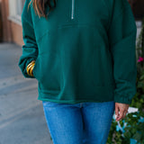 SPRUCE UP 1/2 ZIP PULLOVER