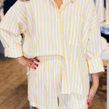 LEMONADE STRIPE BLOUSE