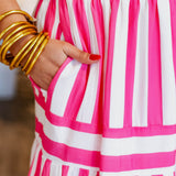 CABANA STRIPE MAXI