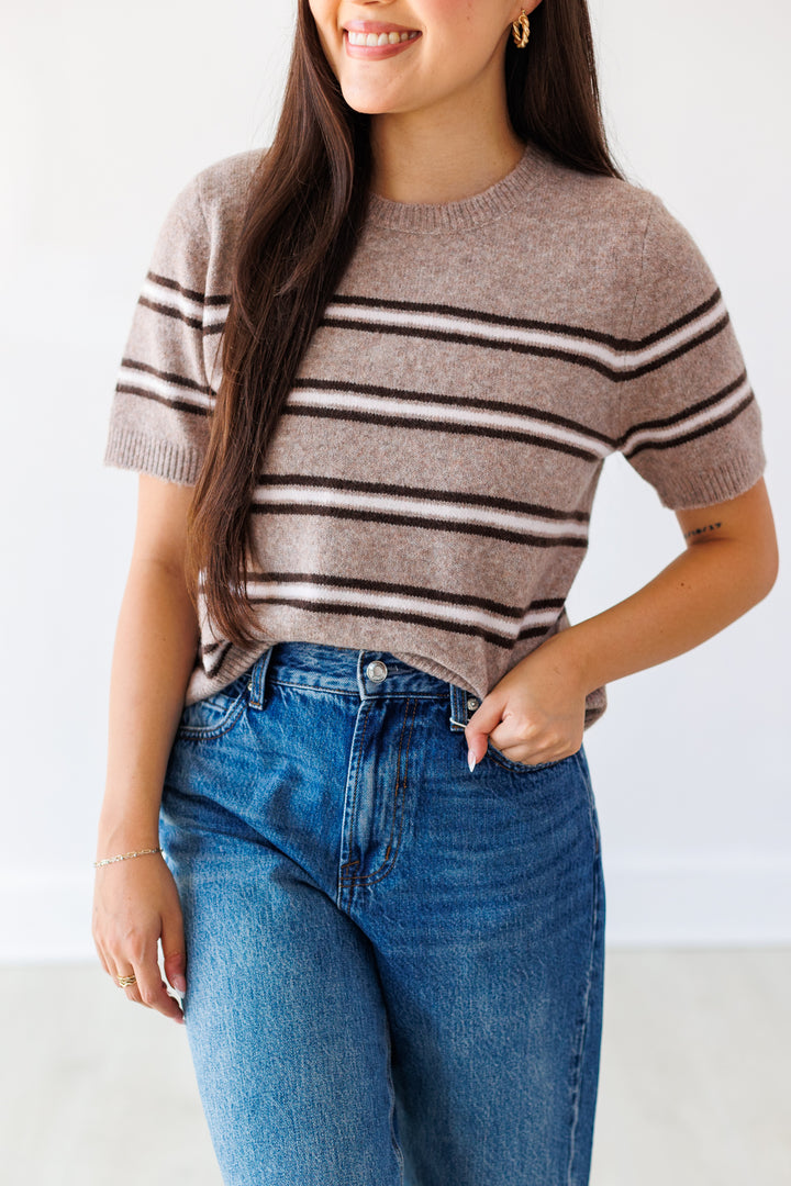 Z SUPPLY: HEATHER ASH GATEWOOD STRIPE SWEATER