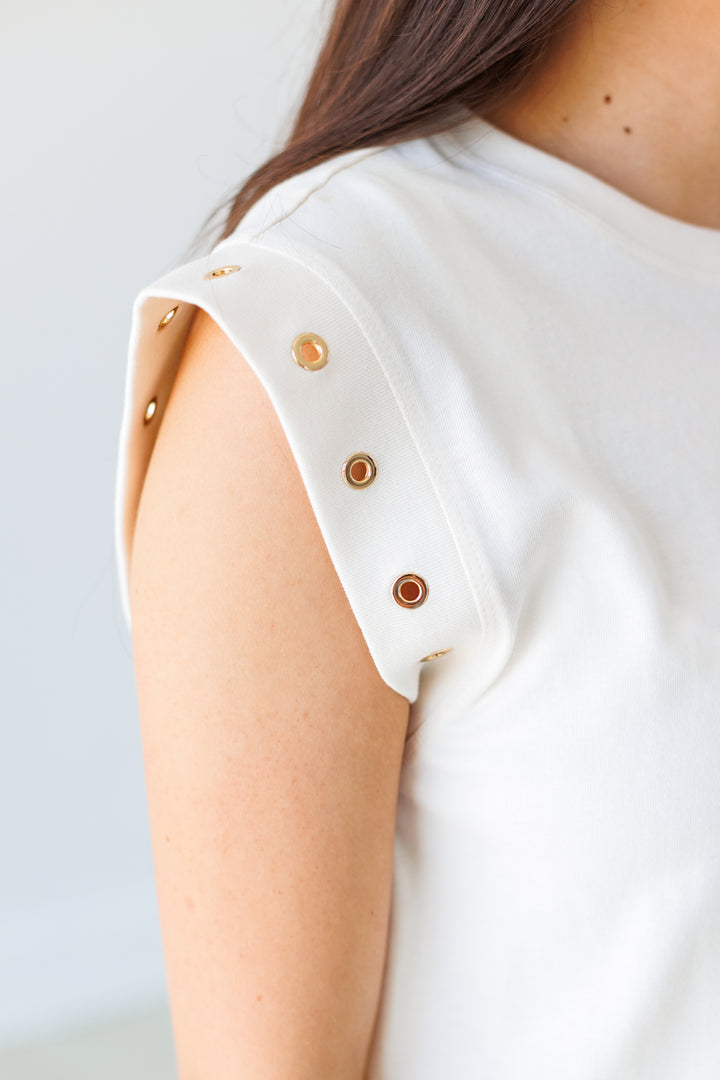 SANDSTONE CAMINO GROMMET TOP