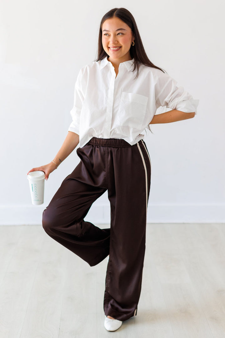 Z SUPPLY: WHITE FAVORITE BUTTON UP TOP