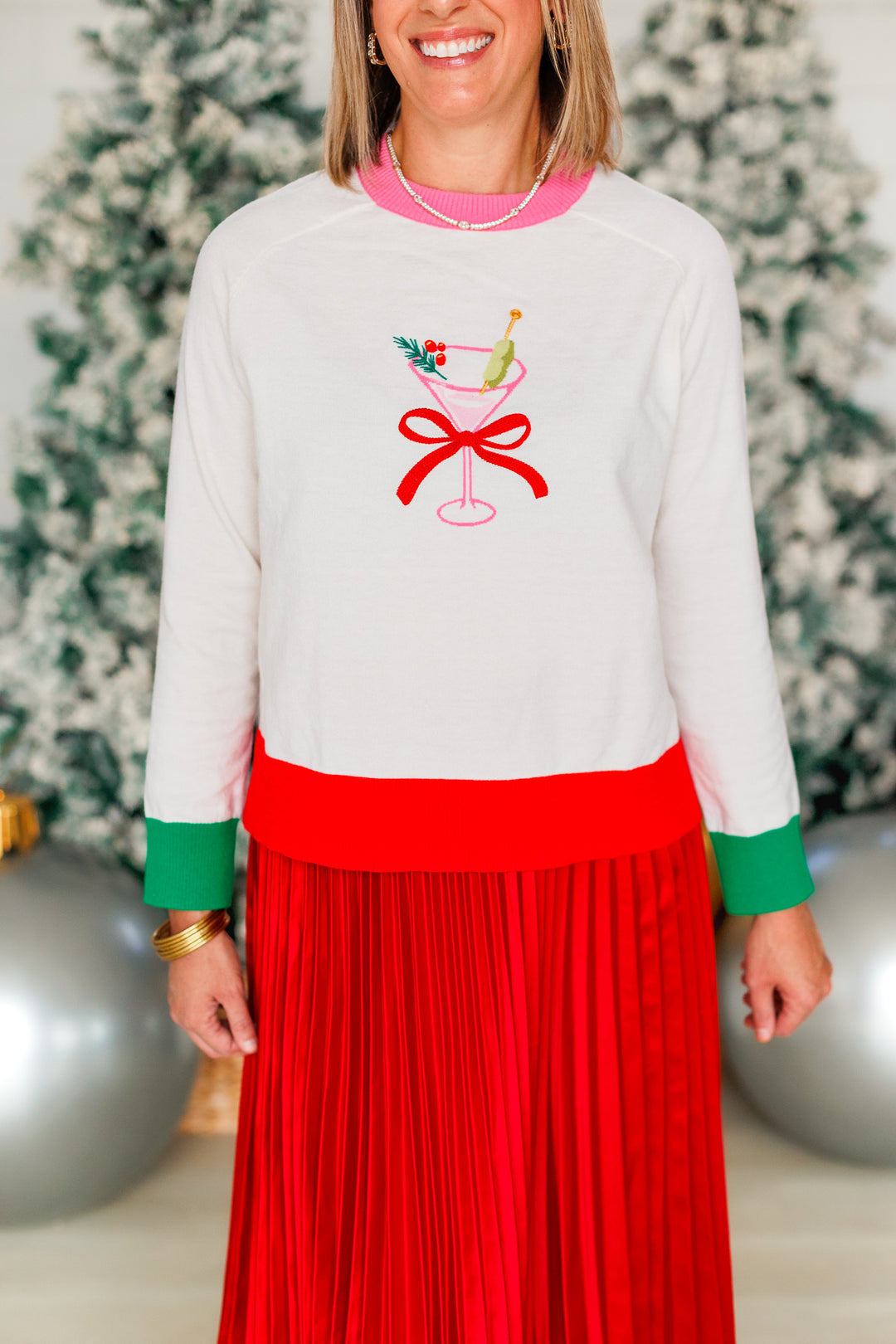 MERRY MARTINI LIGHTWEIGHT SWEATER