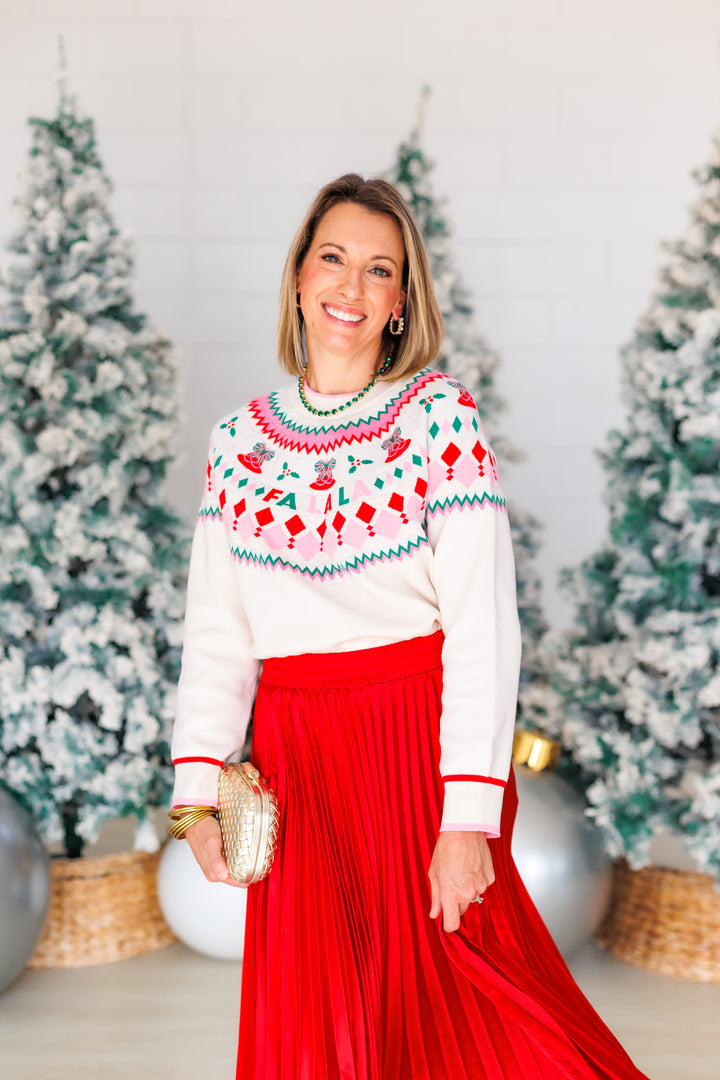 FALALA FAIRISLE DOUBLE KNIT SWEATER