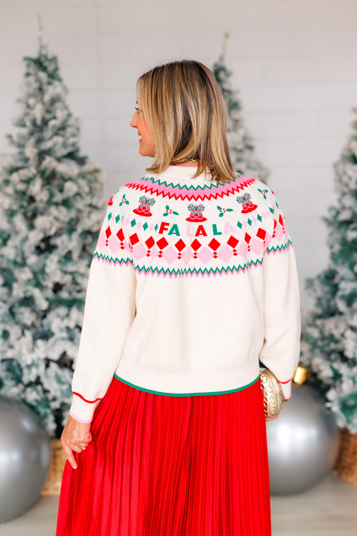 FALALA FAIRISLE DOUBLE KNIT SWEATER