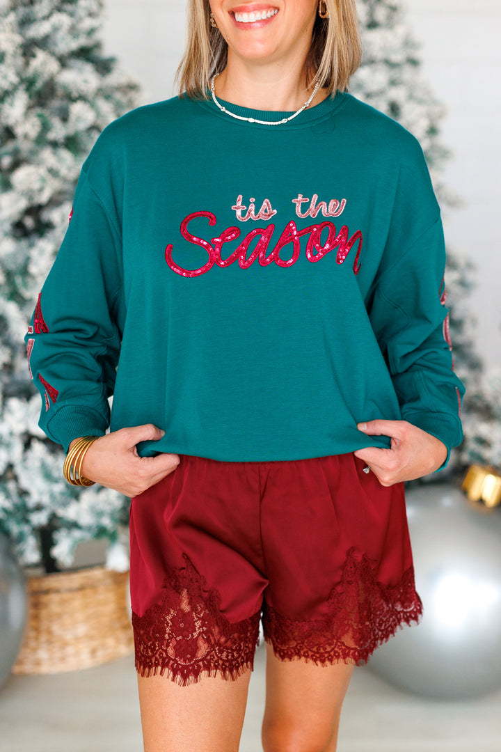 FALALA SEASON SEQUIN SWEATSHIRT