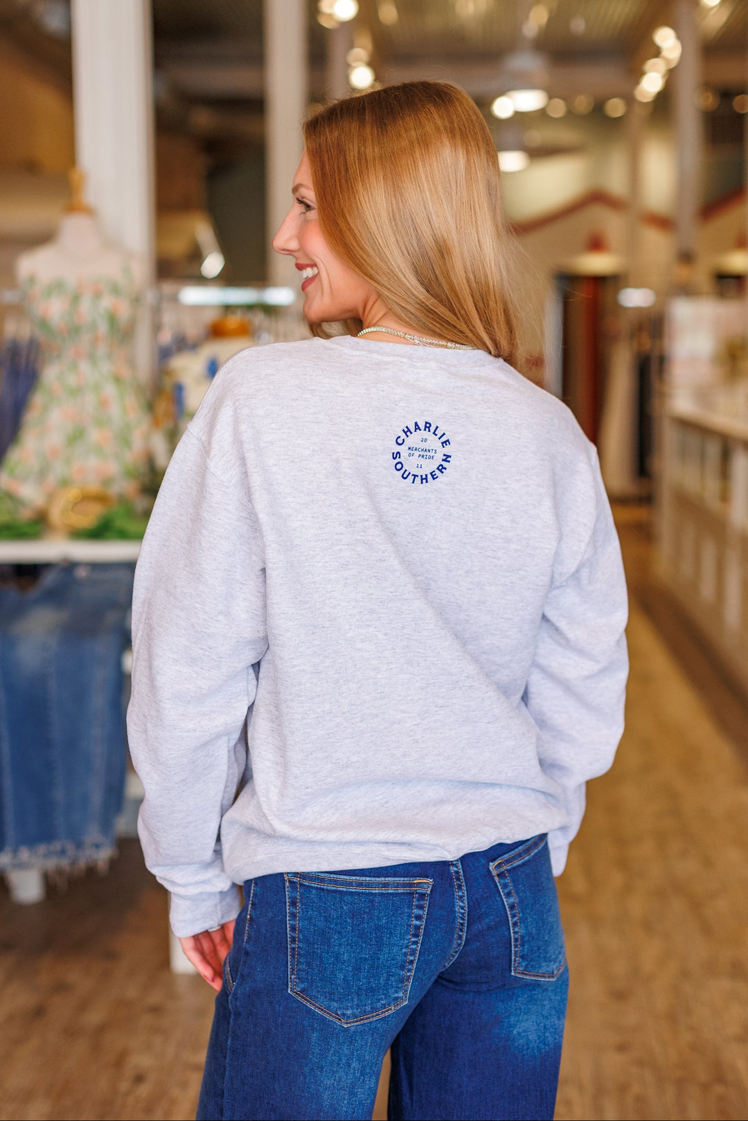 THE COUCH CLUB SWEATSHIRT- ASH GREY