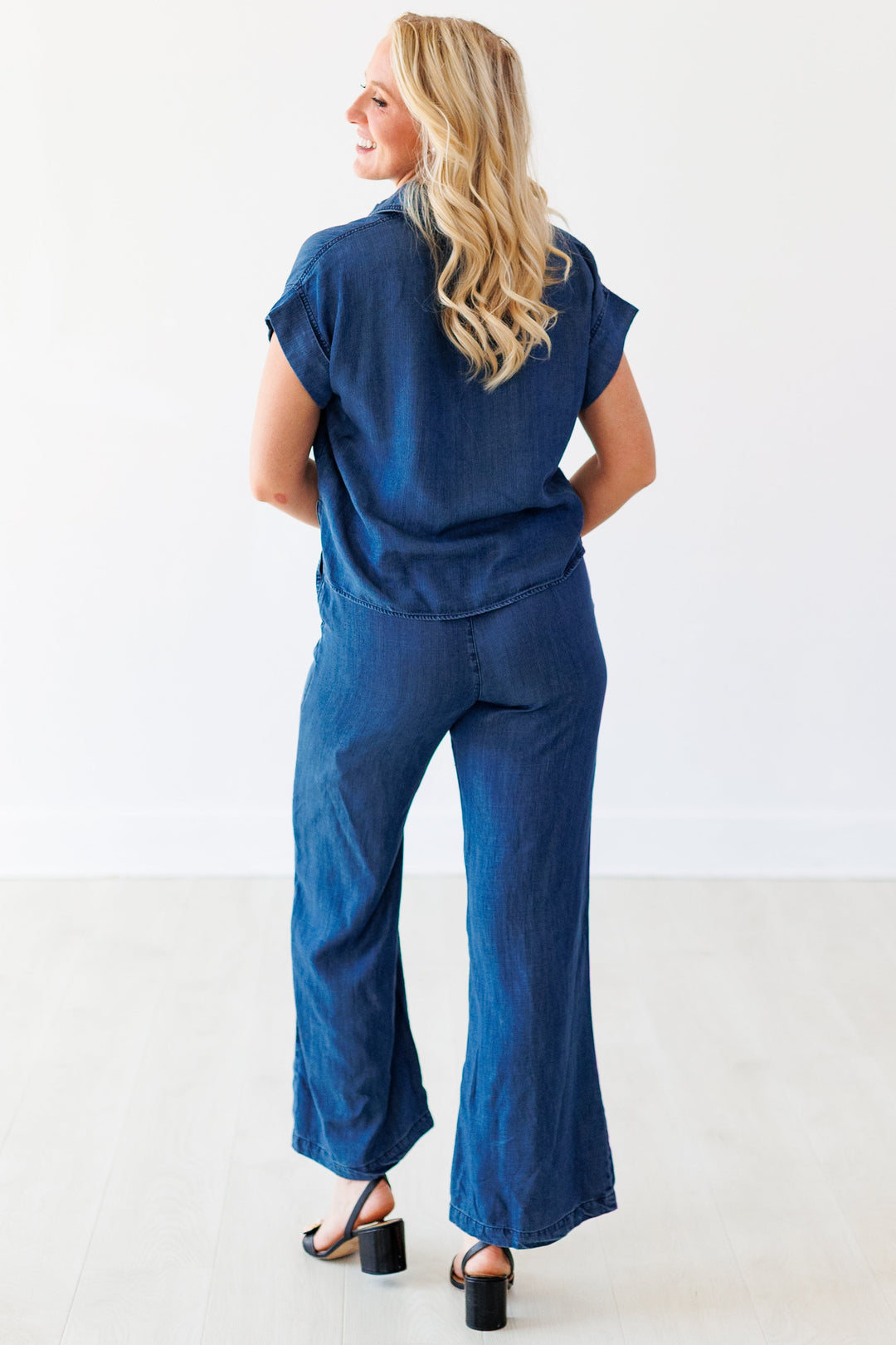NAVY DARLING JUMPSUIT