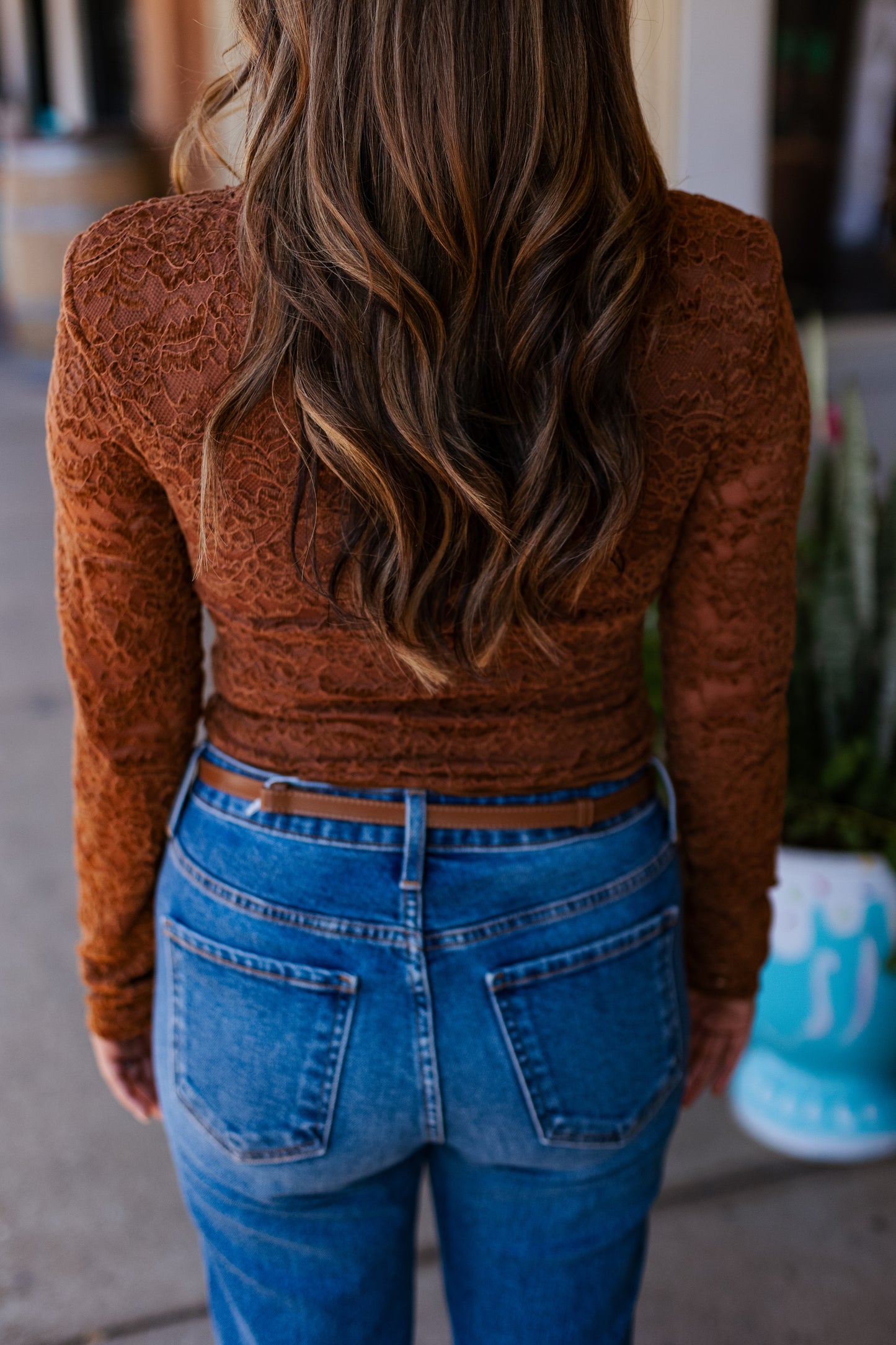 AMBER LACE BODYSUIT