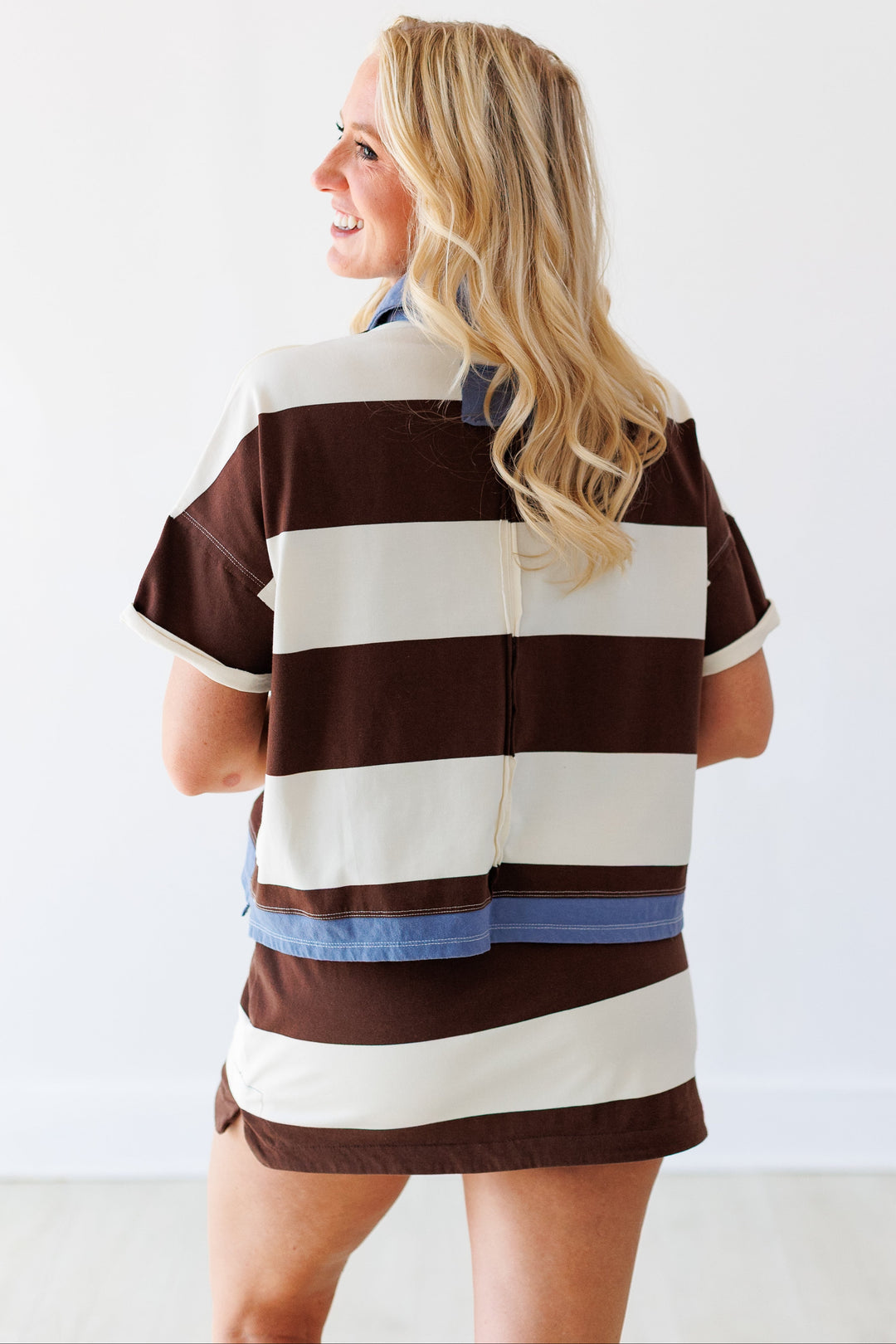 COCO STRIPE POLO