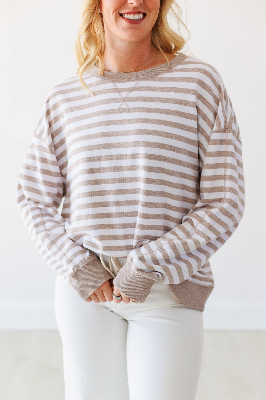 ZSUPPLY: HEATHER ASH THE EVERYDAY STRIPED CREW