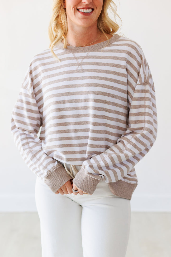 ZSUPPLY: HEATHER ASH THE EVERYDAY STRIPED CREW