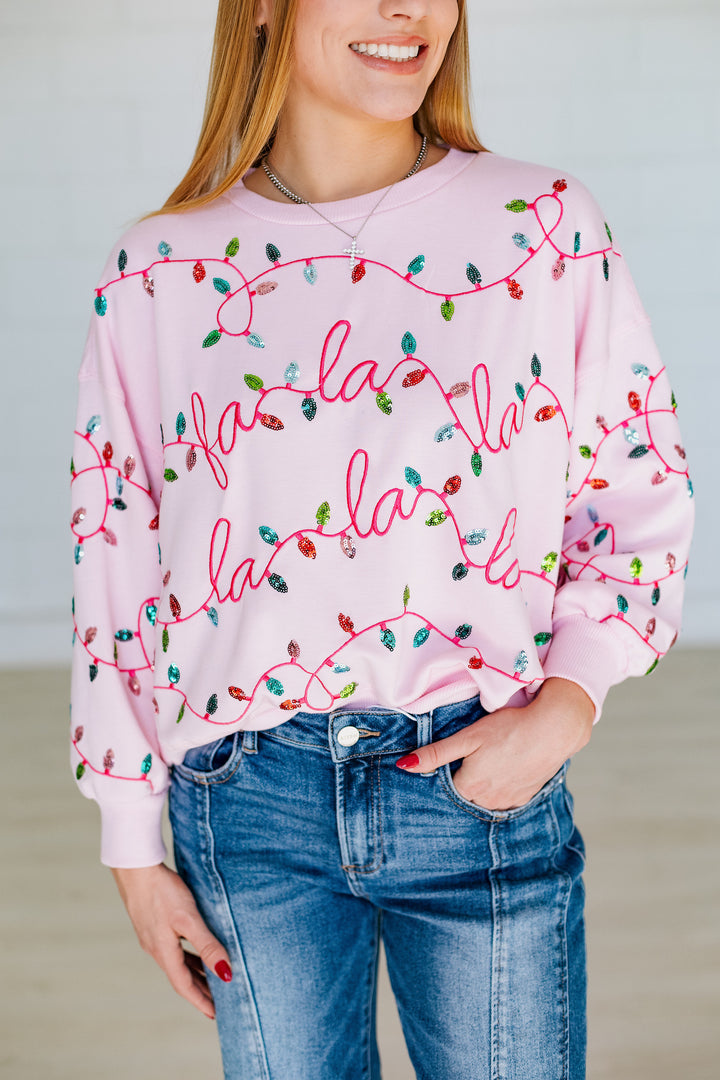 FA LA LA LIGHTS SWEATSHIRT