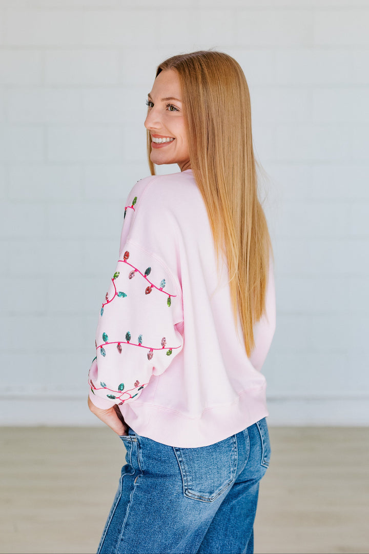 FA LA LA LIGHTS SWEATSHIRT