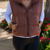 THREAD & SUPPLY: ISSEY PUFFER VEST {MULTIPLE COLORS}