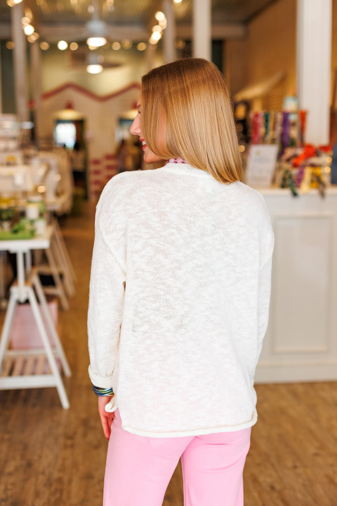 BEACH DAY KNITTED SWEATER