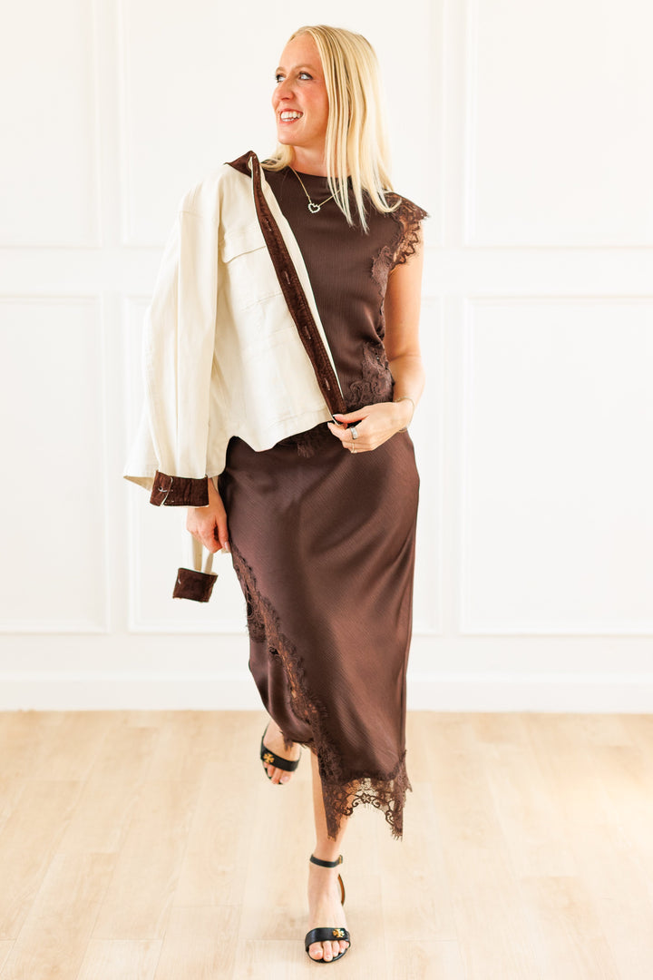 COTTON TWILL BARN JACKET - IVORY