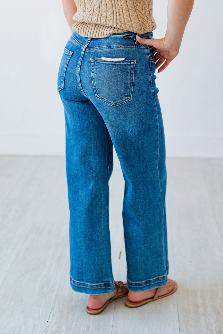 RISEN: WESTERN YOKE DETAIL JEAN