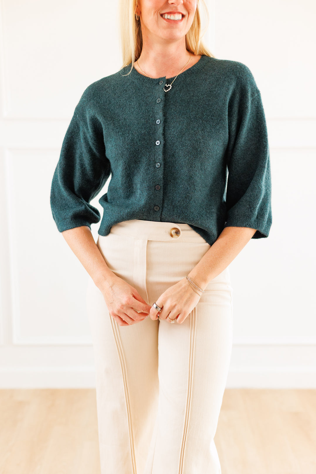 Z SUPPLY: VALOR CARDIGAN - EMERALD COVE
