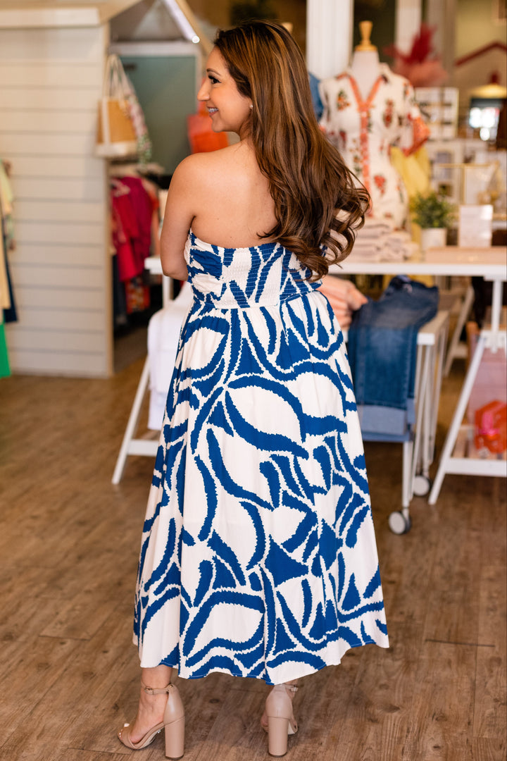 TIDE & SEEK MIDI DRESS