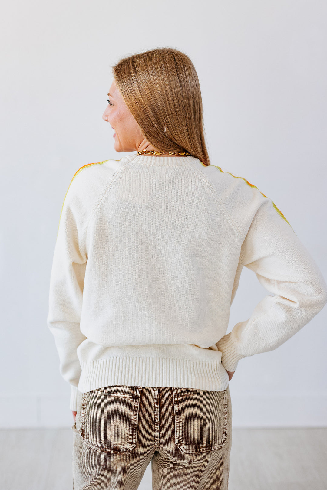 WEEKEND COLOR STRIPED SWEATER