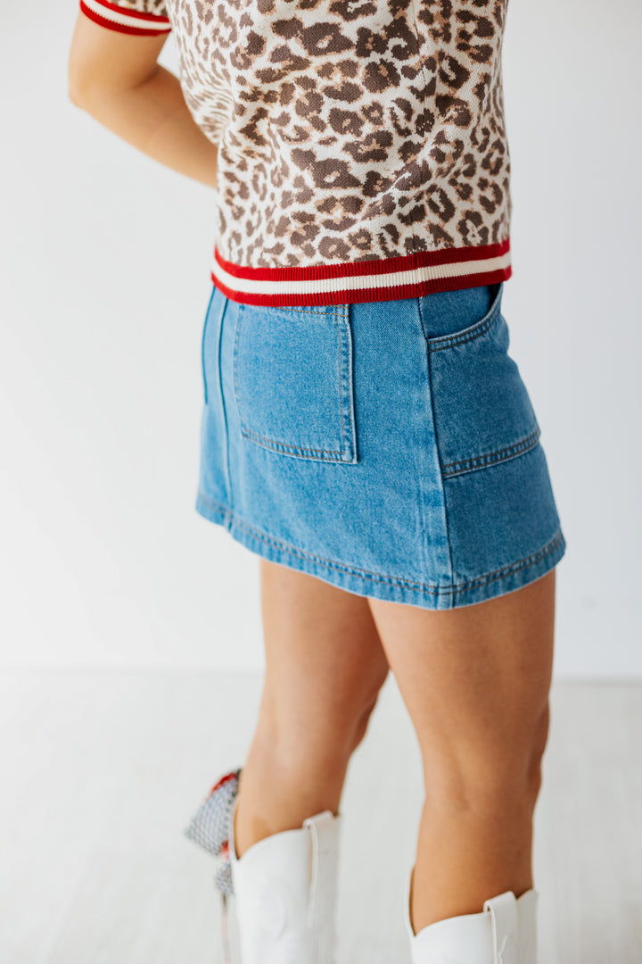 CIERRA DENIM SKIRT